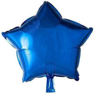 Blå folieballon, Stjerne