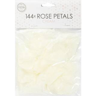 144 stk Rosenblade creme