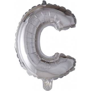 Folie ballon C, sølv 41 cm