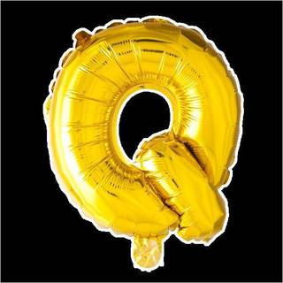 Folie ballon Q, guld 41 cm