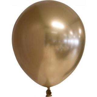 Mirror / chrome balloner 10 stk. - Guld