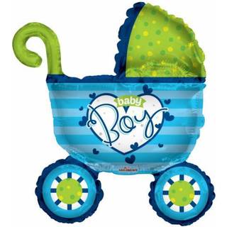 Folieballon Baby Boy barnevogn