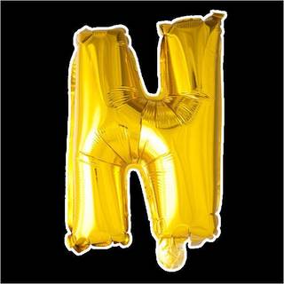 Folie ballon N, guld 41 cm