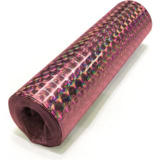 Lys pink holografisk serpentiner