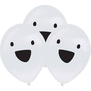 LED spøgelseballoner 4 stk.