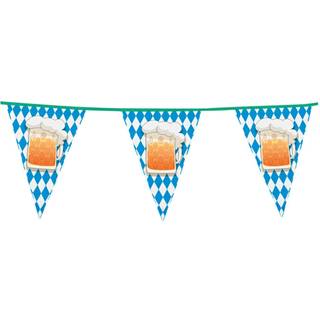 Flag-guirlande ølkrus 6 m