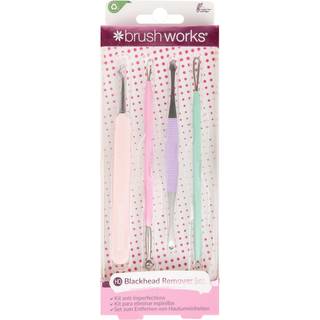 Brushworks HD Pastel Blackhead & Blemish Remover Set 4 pcs