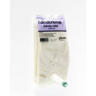 Combiplum Handy Mild Håndcreme 0,5 ltr U. parfume. Pose 12 stk