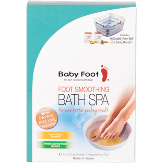 Baby foot smoothing bath spa 6x10g