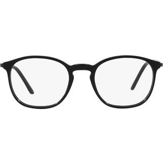 Giorgio Armani Mand AR7213 5001 Optiske stel Acetat Sort Transparent Pantos Normal