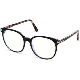 TOM FORD Kvinde FT5671-B 5 Optiske stel Acetat Sort Rund Normal