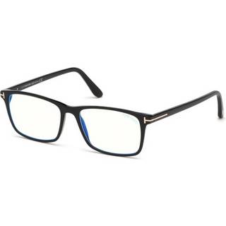 TOM FORD Mand FT5584-B 1 Optiske stel Acetat Sort Geometrisk Normal