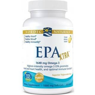 EPA Xtra, 1640mg Citron - 60 bløde kapsler