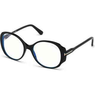 Tom Ford FT5620-B Blue-Light Block 001 53 Briller Kvinder Black - Shiny Black - 53mm
