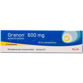 Granon 600 mg - 20 brusetabletter