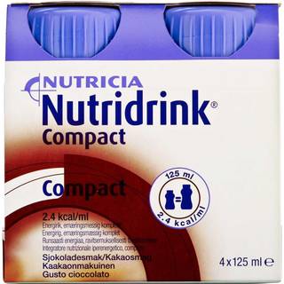 Nutridrink Compact Chokolade 4 x 125 ml