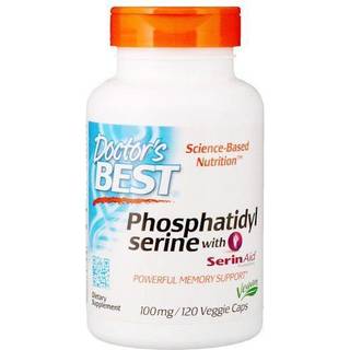 Phosphatidylserine Serine med SerinAid, 100mg - 120 vcaps