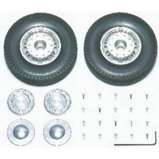 Tamiya Aluminium Fælge Til Tamiya Lastbil Forhjul [Levering: 1-2 dage]