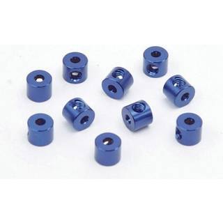 Alu.Knurled Collar (blue) (10pcs.) - S8 Team