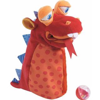 Haba handske dukke spis det op dragon - h?nd dukke, der spiser sm? genstande perfekt toddler leget?j i aldre 2-4 sensoriske h?nd dukker b?rnehave