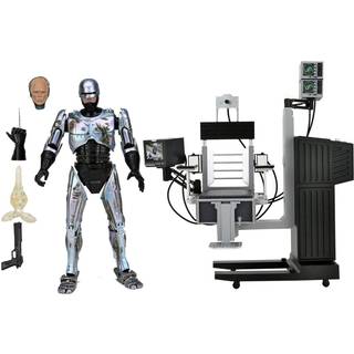 RoboCop Action Figure Ultimate Battle Damaged RoboCop with Chair 18 cm
