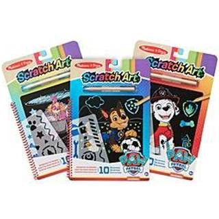 Melissa & Doug PAW Patrol Scratch Art - 3-pak (Chase, Skye, Marshall) (33308)