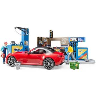 Bruder Tankstation med Bilvask Bruder Playset 621117