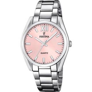 Festina F20622/2 Damen-Armbanduhr Quarz Stahl/Rosafarben