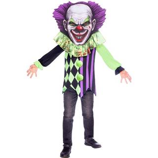 Scary clown kostume, Big head