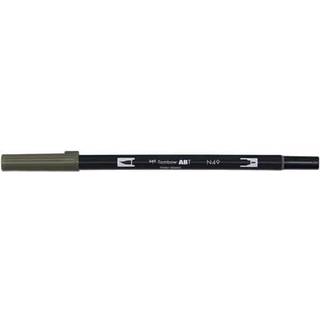 Marker ABT Dual Brush N49 warm gray 8, Tombow ABT-N49, 6stk