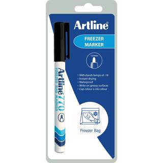 Frysemarker Artline 770 sort 1-Blister, Artline EK-770-C1 BLACK