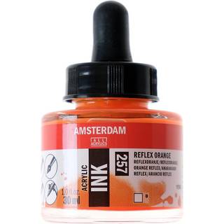 Amsterdam Acrylic Ink Reflex Orange 30 ml – UV, UV-farve