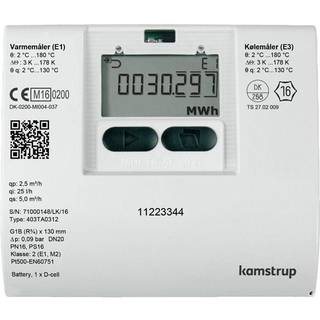 Kamstrup Varmemåler multical®403 1,5m3/h, 110 mm med batteri, retur