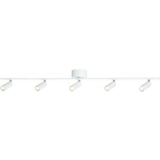 Cato Slim - 5 Spot Skinne - Mat Hvid - Belid