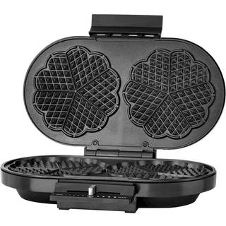 OBH Nordica Deluxe Vaffeljern Dobbelt 2 Vafler Rustfrit Stål 6992