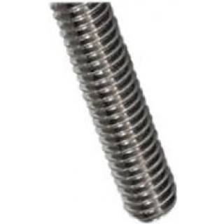 Bossard gevindstang M12 DIN 975. Lgd. a 1 mtr. Syrefast A4