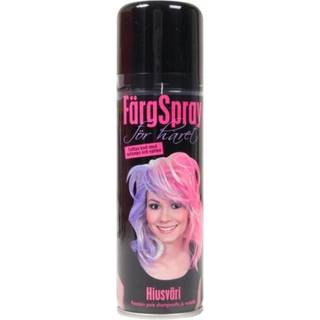 Hårspray Farve 125 ml. - Sort
