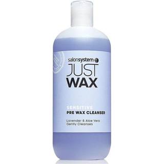 Salon system just wax sensitive pre wax cleanser lavender & aloe vera 500ml