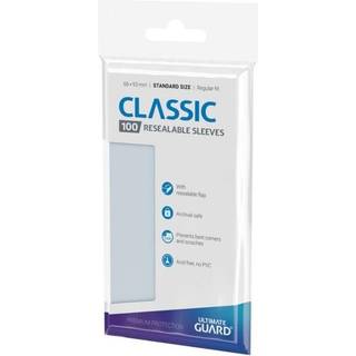 Ultimate Guard Classic Sleeves Resealable Standard Size Transparent (100)