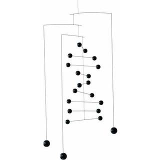 Flensted hanging art - Kontrapunkt mobile - Sort