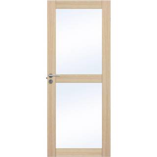 Massiv Swedoor, Unique GW02L, Hvidpigmenteret eg, Advance-line, 82,5 X 194 - M9X20