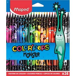 Maped Color'Peps Monster farveblyanter x24