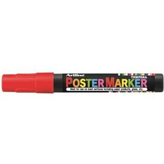 Poster Marker EPP-4 2.0 rød, Artline EPP-4 red, 12stk