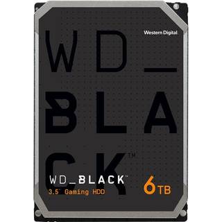 Western Digital WD_BLACK internal hard drive 6 TB 7200 RPM 3.5" Serial ATA