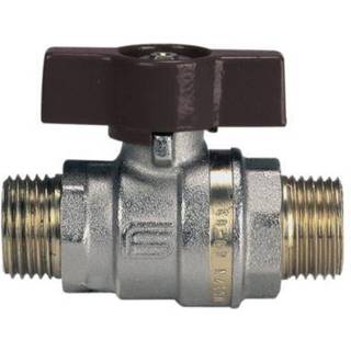 Aster kuglehane 3/4'' nippel/nippel T-greb