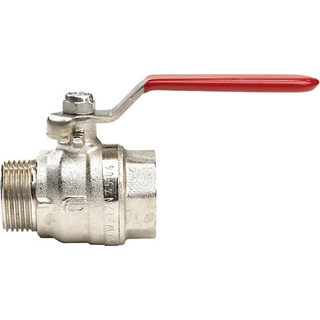 Kuglehane 3/4" muffe/muffe. Med T-greb