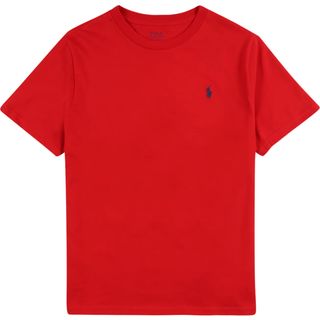 Polo Ralph Lauren Kids Embroidered cotton T-shirt - red - Y 1,5