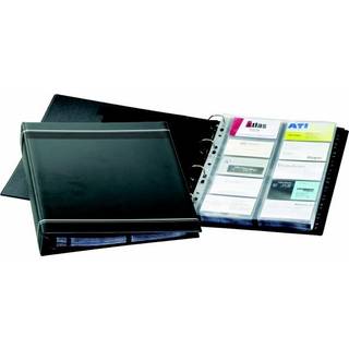 Durable visitkortmappe VISIFIX A4 med ringmekanisme 400 visitkort