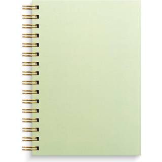 Burde Notesbog | Spiral | A5 | Linjeret | Green