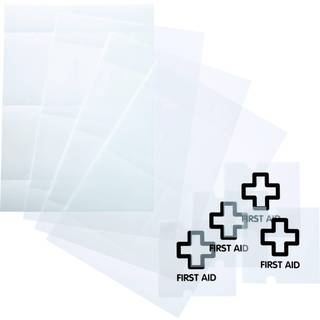 Durable Crystal sign indstik 105x105mm Extra på A4-ark 482019, 10 ark